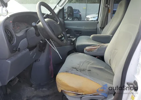 2008 Ford Econoline E350 Super Duty Van from USA, damaged, VIN 1FTSS34L18DB45593